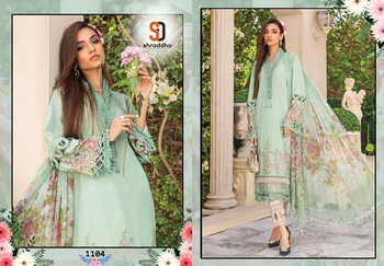 SHRADDHA M PRINTS VOL 11 LAWN COTTON PRINTED PAKISTANI SUITS