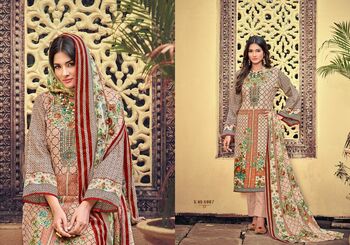 INAYAT VOL 6 COTTON DIGITAL STYLE PRINTED KARACHI SUITS