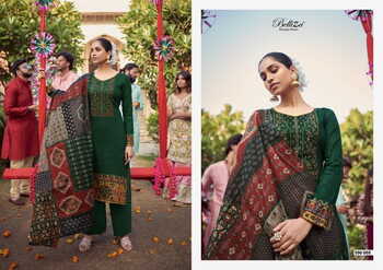 BELLIZA ITMINAAN PURE JAM COTTON PRINTED SUITS CATALOGUE