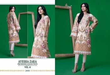 SHREE FABS AYESHA ZARA PREMIUM COLLECTION VOL 6 2456 TO 2461 SERIES