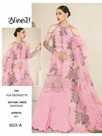 NOOR D.NO 603 PAKISTANI SALWAR KAMEEZ