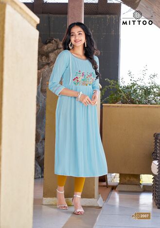 MITTOO SWAGAT VOL 2 HANDWORK KURTIS MANUFACTURING PRICE