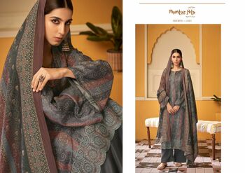 MUMTAZ ARTS HEERIYE VISCOSE PASHMINA PRINT EMBROIDERY SUITS WINTER COLLECTION