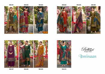 BELLIZA ITMINAAN PURE JAM COTTON PRINTED SUITS CATALOGUE