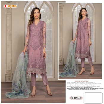 FEPIC ROSEMEEN C 1146 A & B  PAKISTANI SUITS NEW CATALOGUE