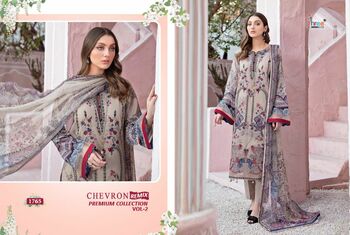 SHREE FABS CHEVRON REMIX PREMIUM COLLECTION VOL 2 PAKISTANI SUITS LATEST CATALOGUE 2022