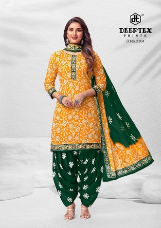 DEEPTEX BATIK PLUS VOL 23 COTTON SALWAR KAMEEZ DISTRIBUTOR IN SURAT 