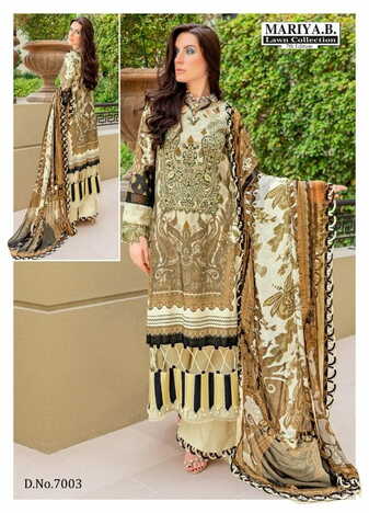 MARIYA B LAWN COLLECTION VOL 7 LAWN KARACHI SUITS AT BEST PRICE