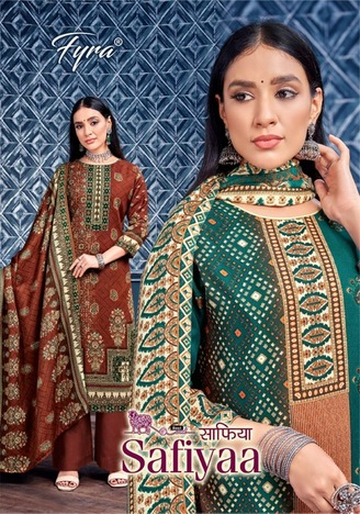 ALOK SUIT SAFIYAA PASHMINA SALWAR KAMEEZ DISTRIBUTOR IN SURAT