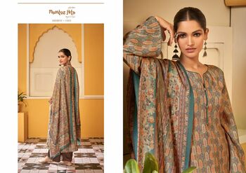 MUMTAZ ARTS HEERIYE VISCOSE PASHMINA PRINT EMBROIDERY SUITS WINTER COLLECTION