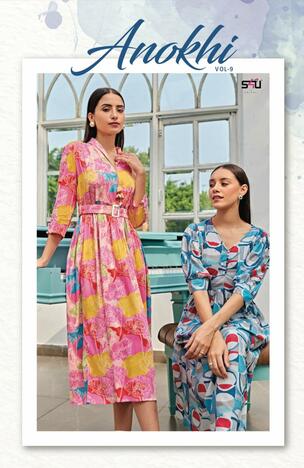 S4U ANOKHI VOL 9 KURTIS WHOLESALER SURAT