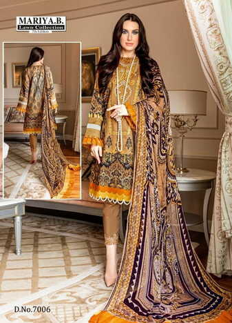 MARIYA B LAWN COLLECTION VOL 7 LAWN KARACHI SUITS AT BEST PRICE