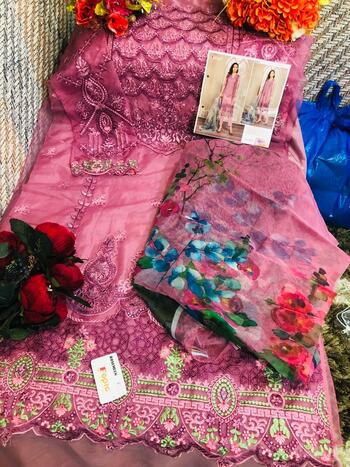 FEPIC ROSEMEEN C 1146 A & B  PAKISTANI SUITS NEW CATALOGUE