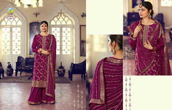 VINAY KASEESH SANA HIT LIST DOLA JACQUARD SUITS SURAT SUPPLIER