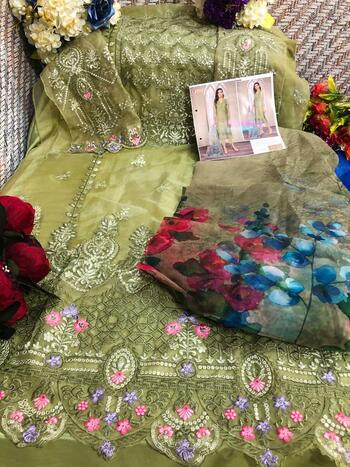 FEPIC ROSEMEEN C 1146 A & B  PAKISTANI SUITS NEW CATALOGUE