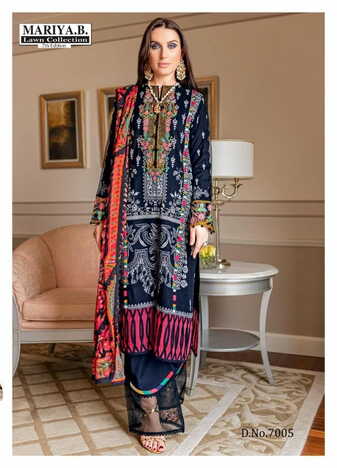 MARIYA B LAWN COLLECTION VOL 7 LAWN KARACHI SUITS AT BEST PRICE