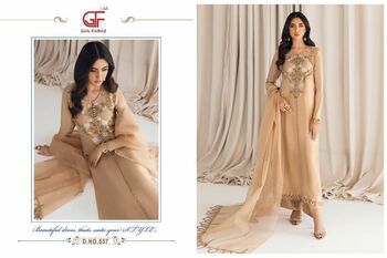 GUL FARAZ GULFAM GEORGETTE PAKISTANI SUITS CATALOGUE