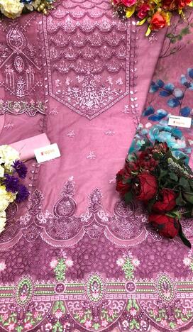 FEPIC ROSEMEEN C 1146 A & B  PAKISTANI SUITS NEW CATALOGUE