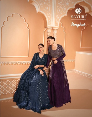 SAYURI DESIGNER PANGHAT HEAVY DESIGNER SUITS WHOLESALER