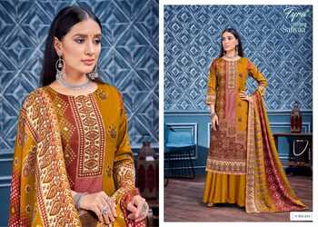 ALOK SUIT SAFIYAA PASHMINA SALWAR KAMEEZ DISTRIBUTOR IN SURAT