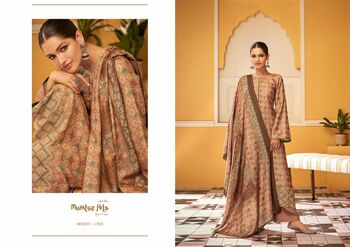 MUMTAZ ARTS HEERIYE VISCOSE PASHMINA PRINT EMBROIDERY SUITS WINTER COLLECTION