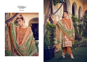 BELLIZA NAIRA VOL 19 UNSTITCHED COTTON DRESS MATERIAL