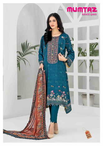 MADHAV FASHION MUMTAZ KARACHI QUEEN VOL 8 COTTON PRINT KARACHI SUITS AT BEST PRICE