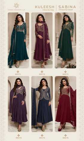 VINAY FASHION KULEESH SABINA SALWAR KAMEEZ DISTRIBUTOR IN SURAT