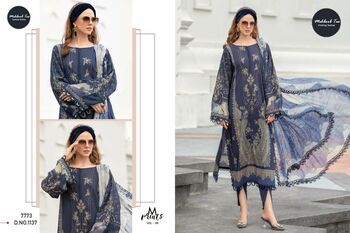 MEHBOOB TEX M PRINTS VOL 8 COTTON PRINT EMBROIDERY SUITS SURAT