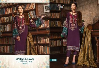 SHREE FABS MARIYA B LAWN COLLECTION 2023 VOL 1 2499 TO 2505 SERIES PAKISTANI SUITS