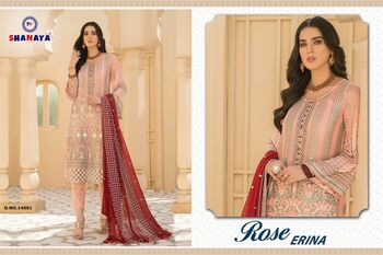 SHANAYA ROSE ERINA GEORGETTE DESIGNER PAKISTANI SUITS