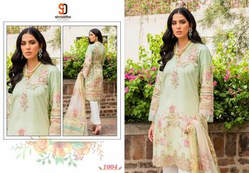 SHARADDHA DESIGNER ZARQASH VOL 1 PRINTED PAKISTANI SUITS