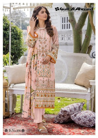 GULLAAHMED VOL 17 THE ORIGINAL LAWN PAKISTANI SALWAR KAMEEZ DISTRIBUTOR IN SURAT