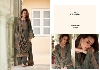 MUMTAZ ARTS LIBAS E KHAS DESIGNER PASHMINA SUITS WHOLESALE