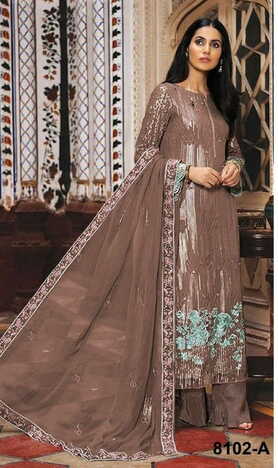 KHATOON 8102 COLOURS PAKISTANI SUITS WHOLESALER