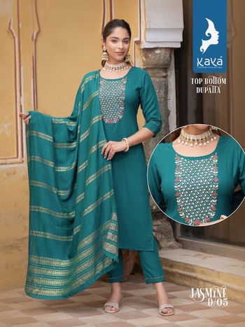 KAYA JASMINE HANDWORK KURTIS ONLINE SUPPLIER 