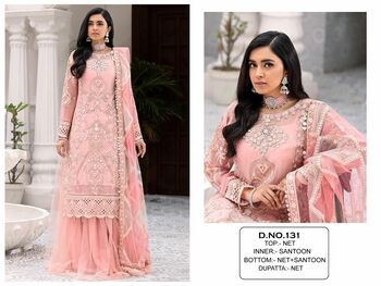 KALEESHA FASHION 131 SERIES DESIGNER EMBROIDERY SALWAR SUITS