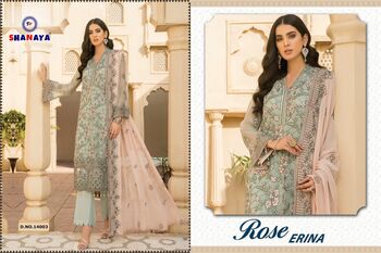 SHANAYA ROSE ERINA GEORGETTE DESIGNER PAKISTANI SUITS