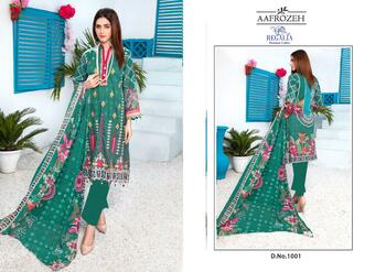 AAFROZEH REGALIA COTTON PRINTED KARACHI SUITS BEST PRICE