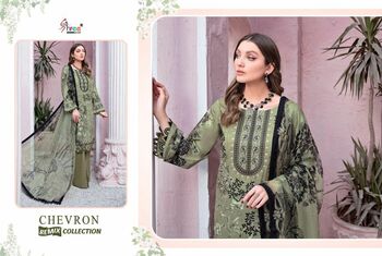 SHREE FABS CHEVRON REMIX COLLECTION PAKISTANI SUITS LATEST CATALOGUE 2021