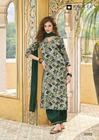 KADLEE BLOSSOM FANCY READYMADE HANDWORK KURTIS WHOLESALER IN SURAT