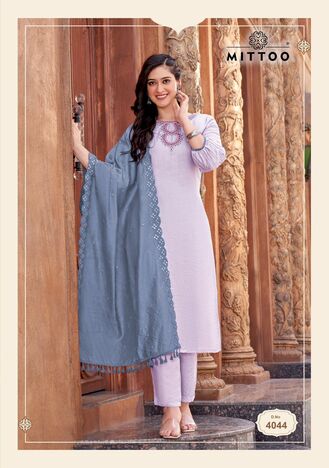 MITTOO KOHINOOR VOL 3 DESIGNER EMBROIDERY KURTIS SUPPLIER SURAT