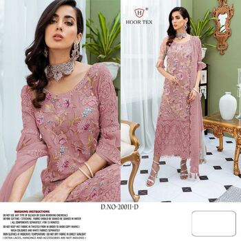 HOOR TEX D.NO 20011 PAKISTANI SALWAR SUITS