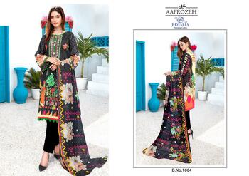 AAFROZEH REGALIA COTTON PRINTED KARACHI SUITS BEST PRICE