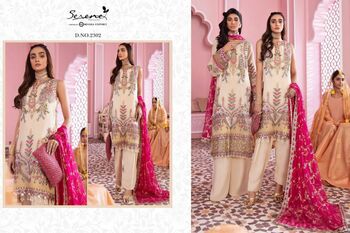 SERENE IZNIK GEORGETTE SALWAR SUITS LATEST CATALOGUE