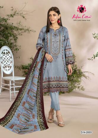 NAFESA COTTON MAHERA KARACHI SUITS VOL 2 SALWAR KAMEEZ WHOLESALER IN SURAT