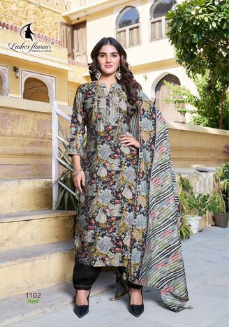 LADIES FLAVOUR SAACHI SALWAR SUITS DISTRIBUTOR IN SURAT 