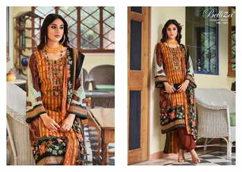 BELLIZA NAIRA VOL 5 COTTON DIGITAL PRINTED SUITS SUPPLIER SURAT