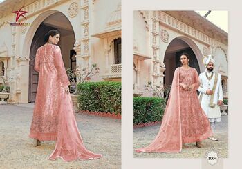 MISHAAL FAB RANG SAGA 1001 TO 1004 SERIES PAKISTANI SUITS LATEST COLLCETION 2022