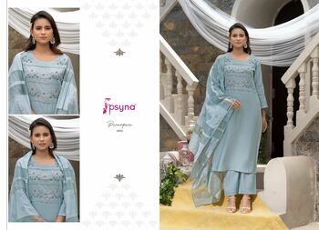 PSYNA PARAMPARA VOL 4 TOP BOTTOM WITH DUPATTA LATEST CATALOGUE